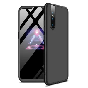 For VIVO V15pro Ultra Slim PC Back Cover Non-slip Shockproof 360 Degree Full Protective Case black
