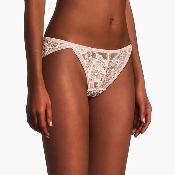 Free People Intimately Sorento Demi Longline Bra Panty Set in Sweet Nothing
