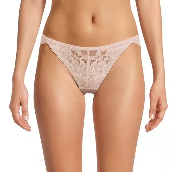 Free People Intimately Sorento Demi Longline Bra Panty Set in Sweet Nothing