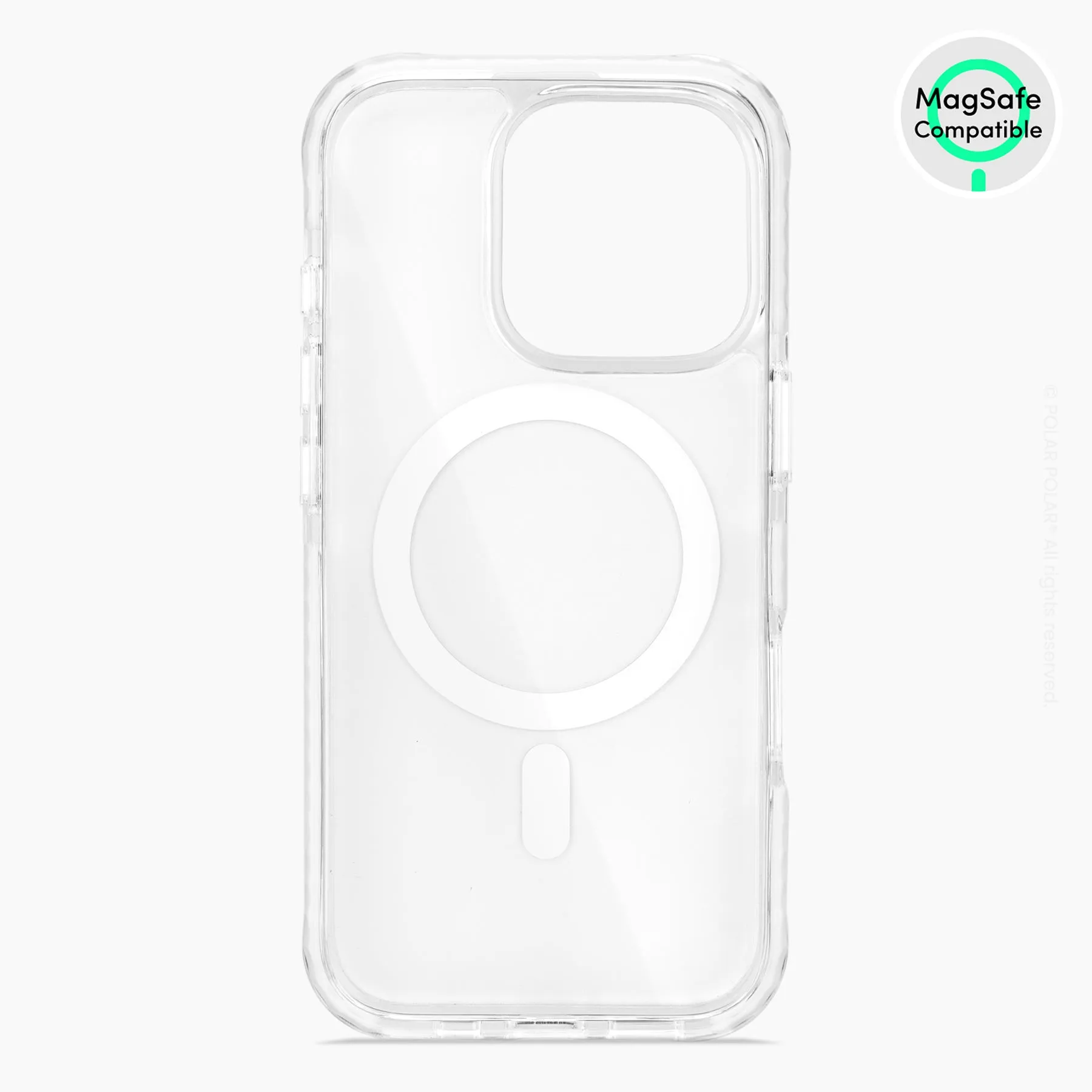 French Violet - iPhone 16 Pro Clear Bumper MagSafe Case