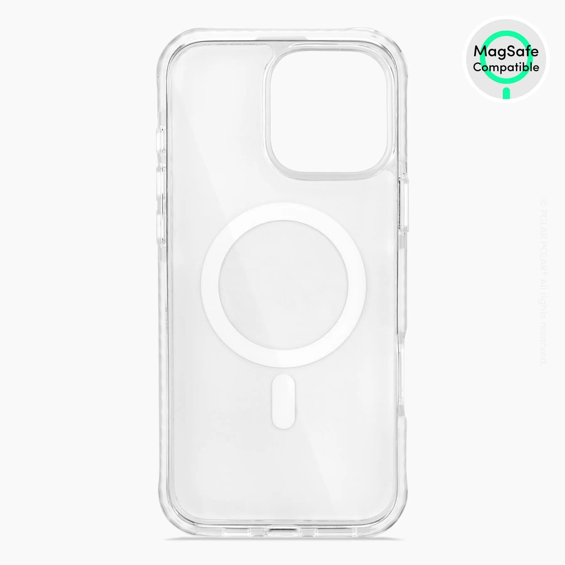 French Violet - iPhone 16 Pro Max Clear Bumper MagSafe Case