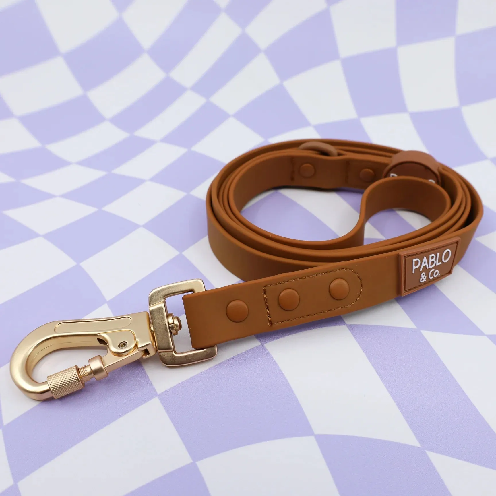 Fudge Brown Waterproof Leash