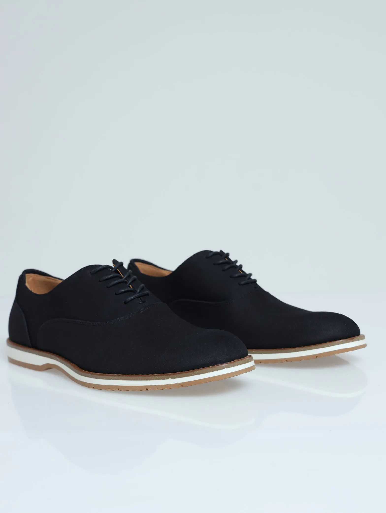 Fullum Smart Casual Lace Up - Navy