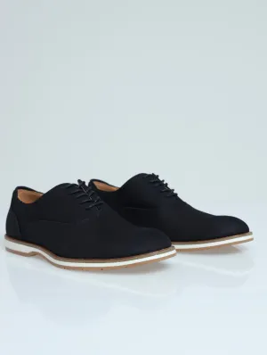 Fullum Smart Casual Lace Up - Navy