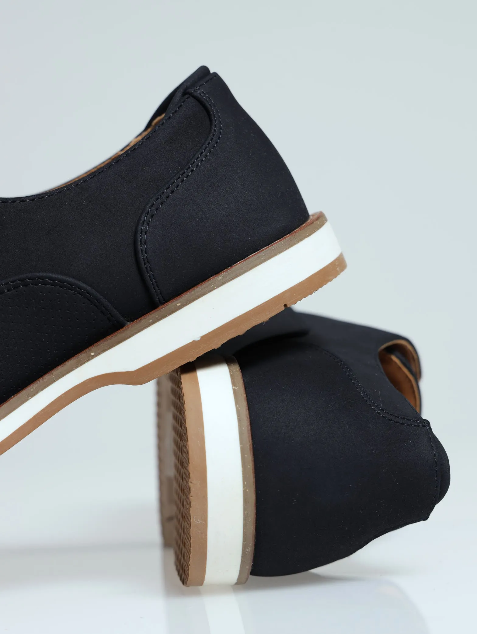 Fullum Smart Casual Lace Up - Navy