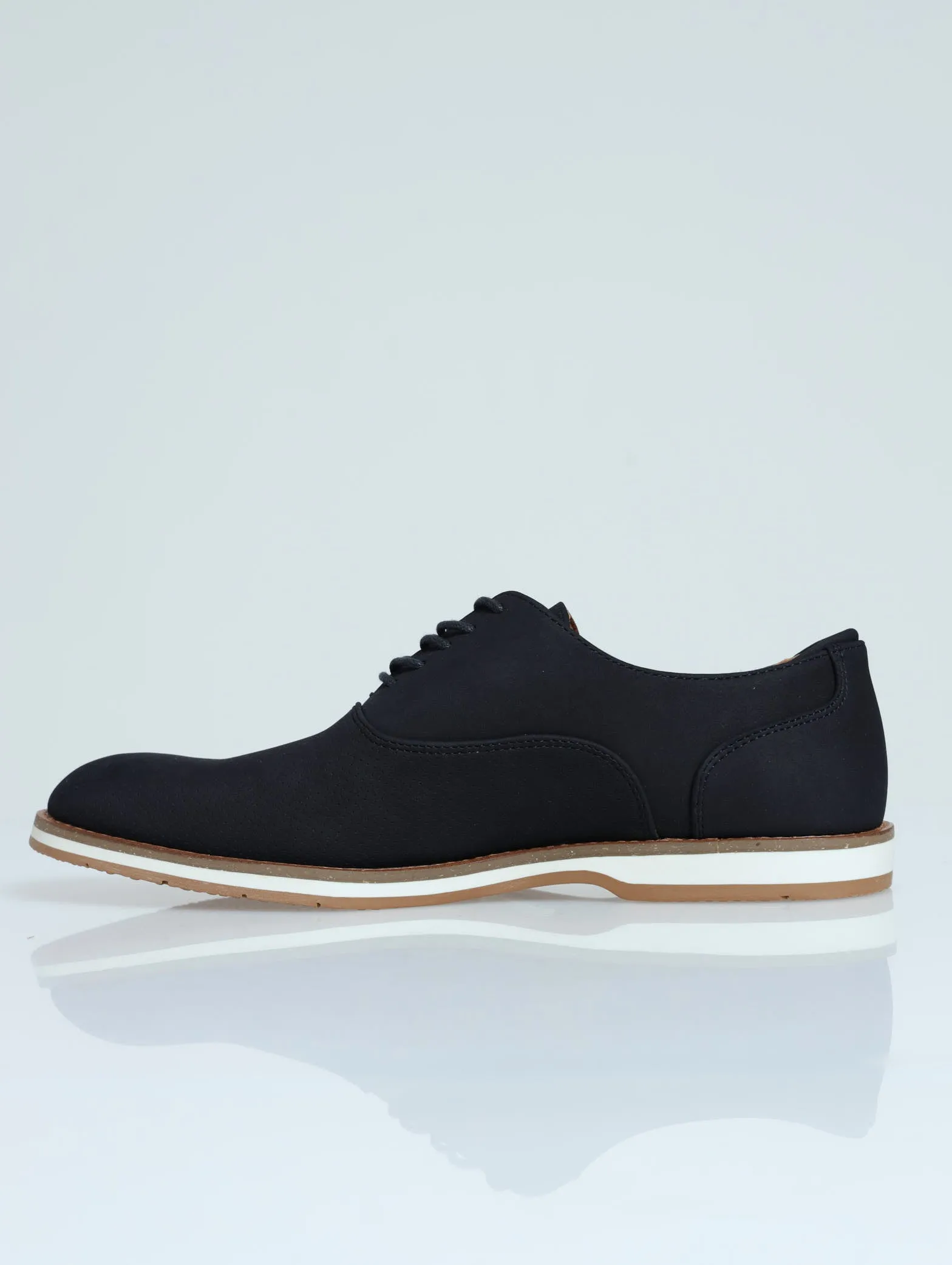 Fullum Smart Casual Lace Up - Navy