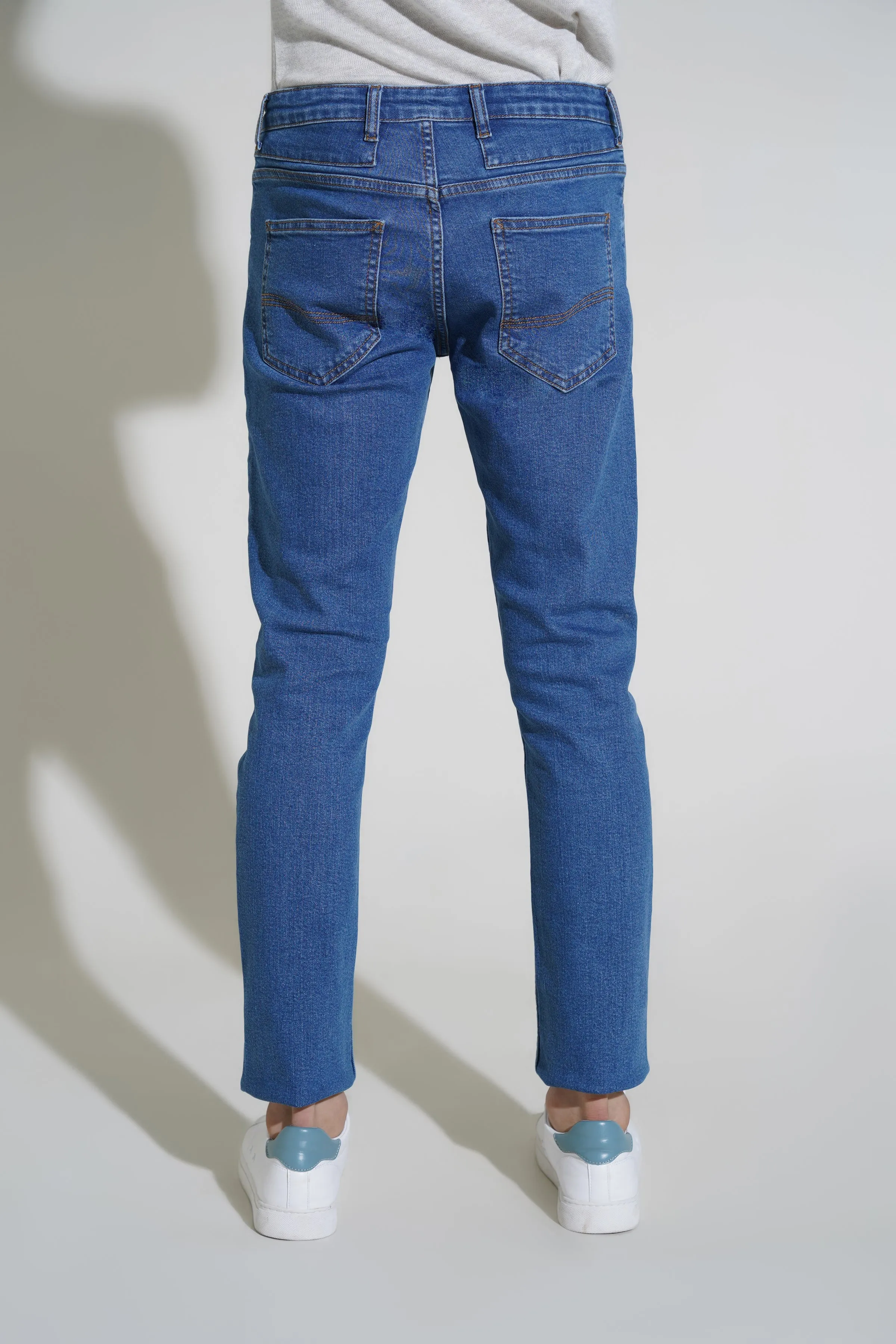 Gents Blue Smart Fit Denim