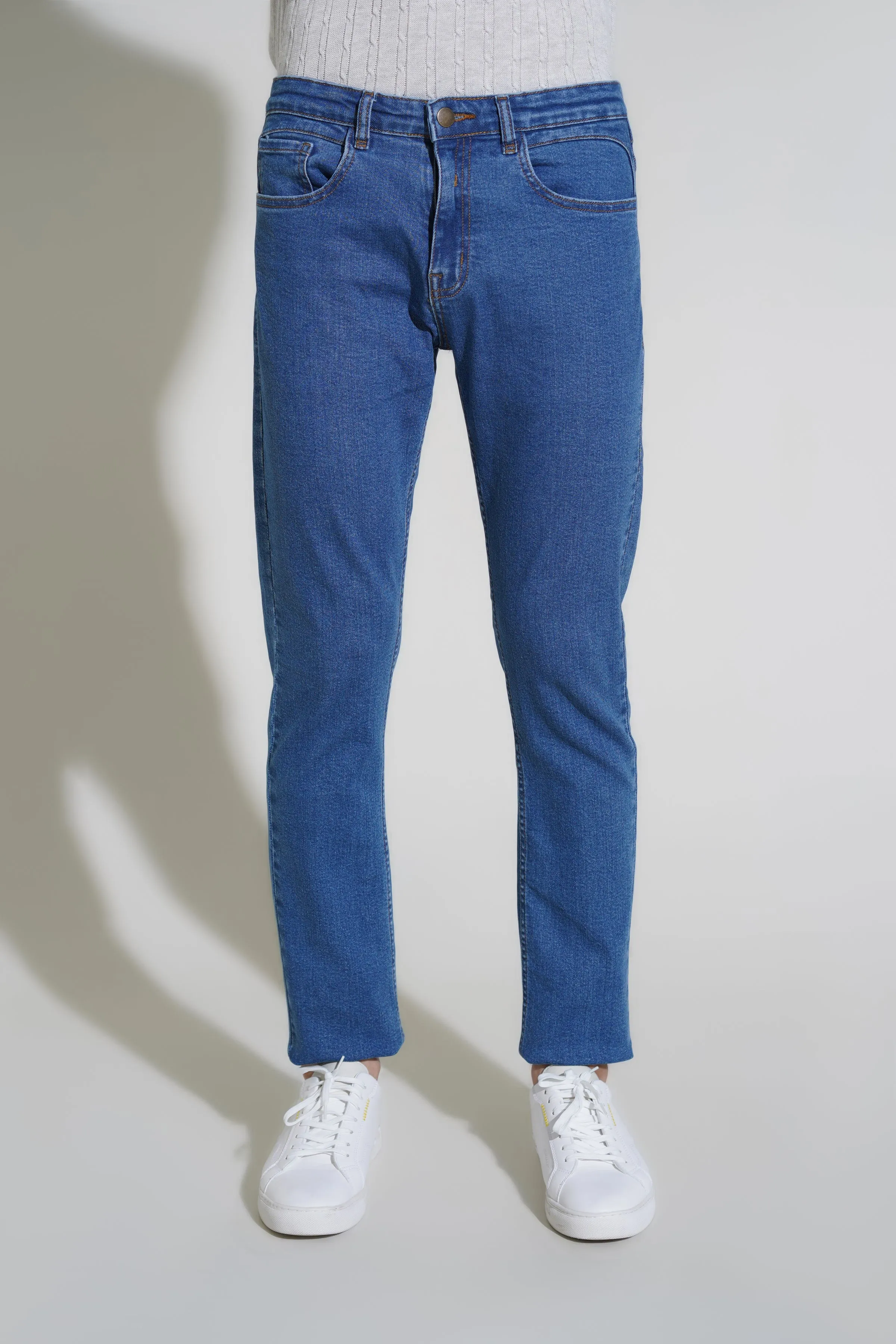 Gents Blue Smart Fit Denim