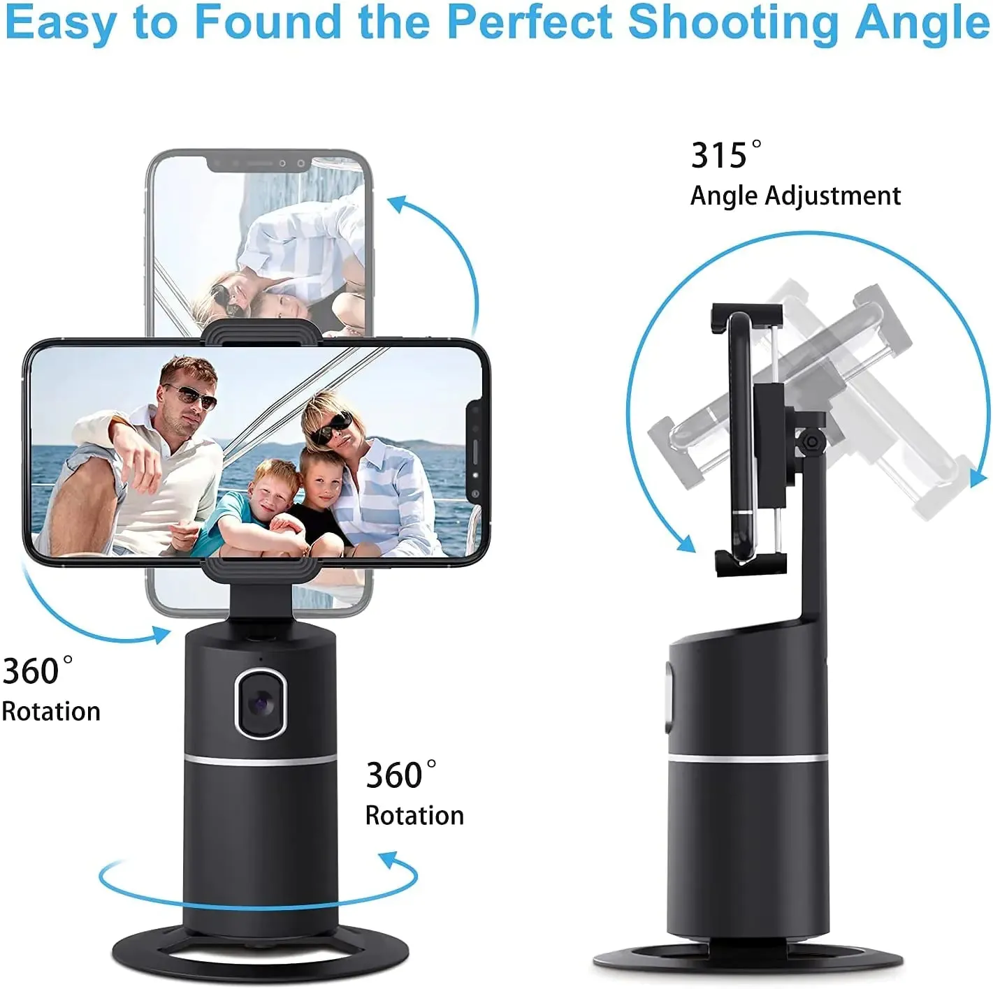 Ghito |  AI Smart Selfie 360° Tracker