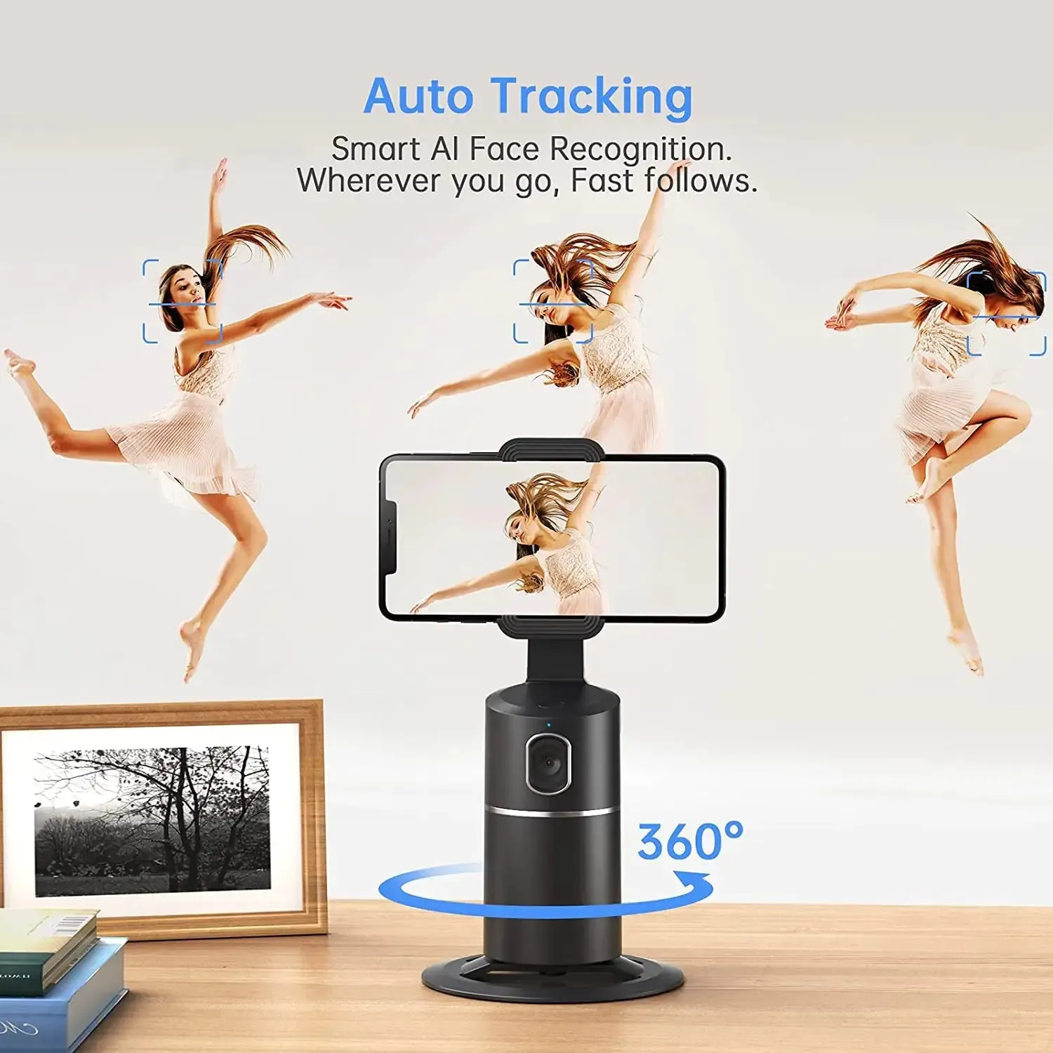 Ghito |  AI Smart Selfie 360° Tracker