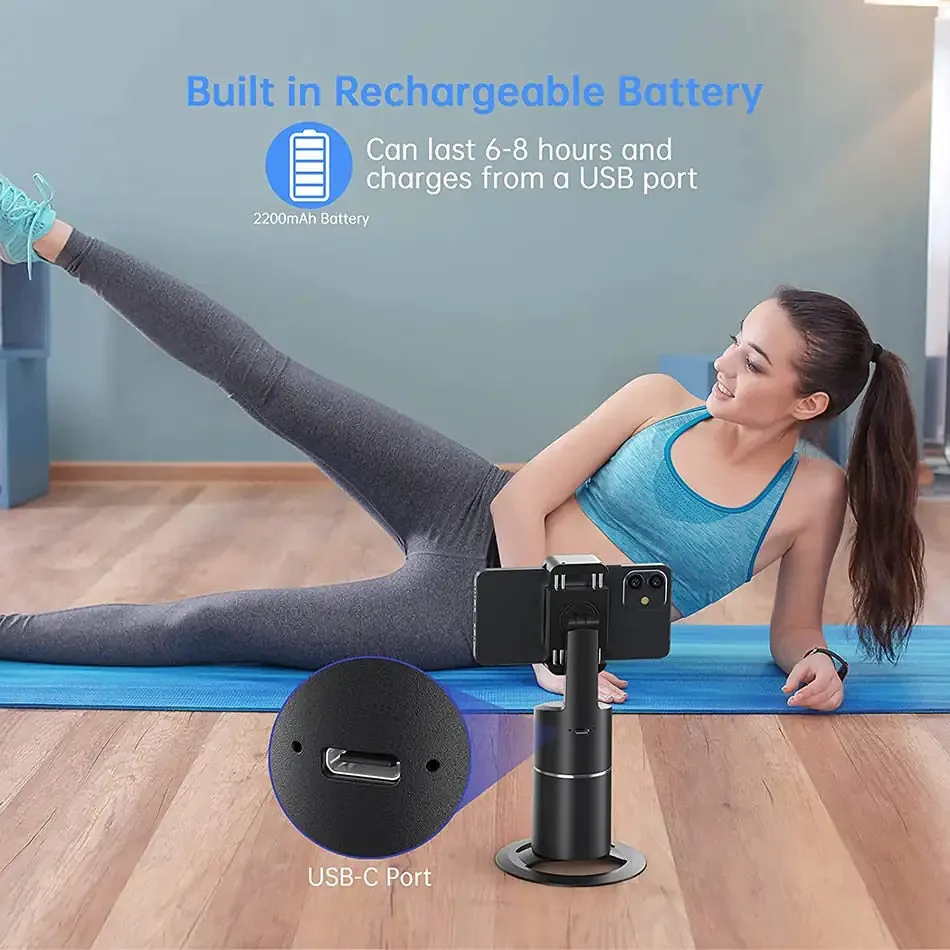 Ghito |  AI Smart Selfie 360° Tracker