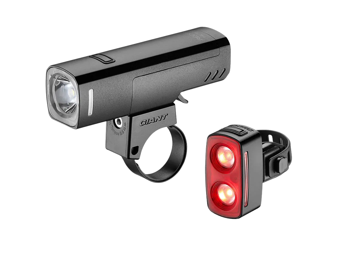Giant Recon HL 1100 TL 200 Combo Bike Light Set