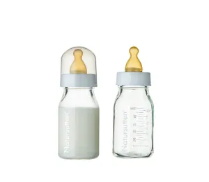 Glass Baby Bottles - 2 Pack (110ml)