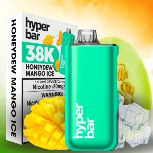 Hyper Bar BE38000 Disposable Vape-Honeydew Mango Ice