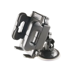 Hypersonic Windshield Smart Phone Mount-W/Suction Cup Black