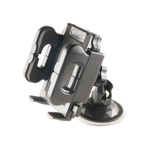 Hypersonic Windshield Smart Phone Mount-W/Suction Cup Black