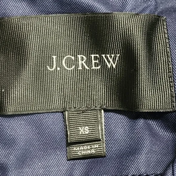 Jcrew J. Crew Downtown field utility jacket Fall Autumn XS navy