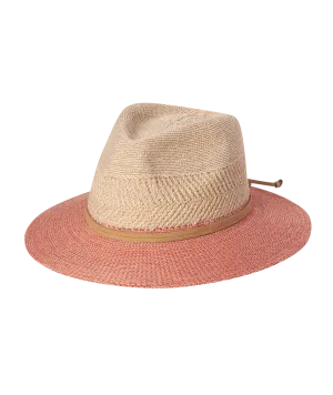Josie Safari Hat in Sunset Coral
