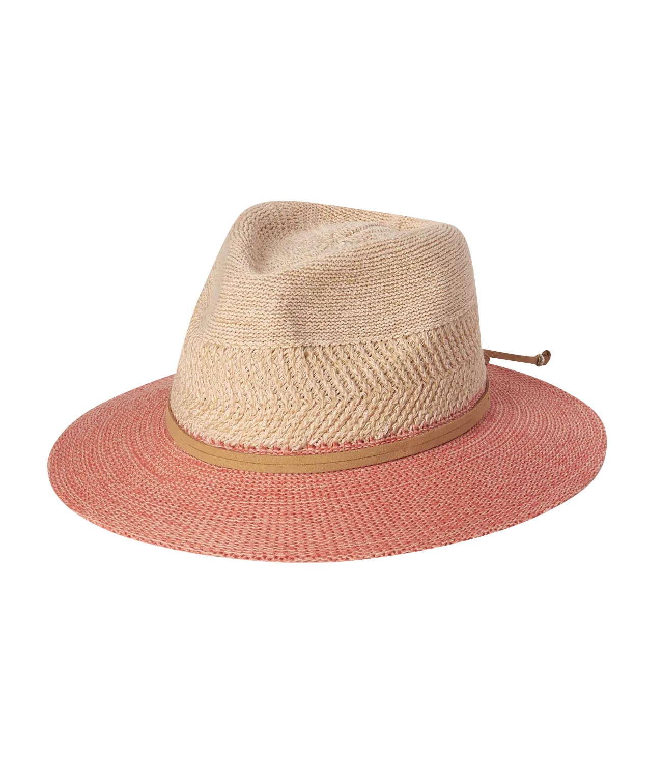 Josie Safari Hat in Sunset Coral
