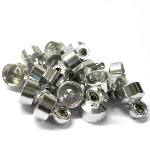 L8013 1/10 Scale Shock Absober Damper Top Cap Seal Holder x 20 Silver 14mm