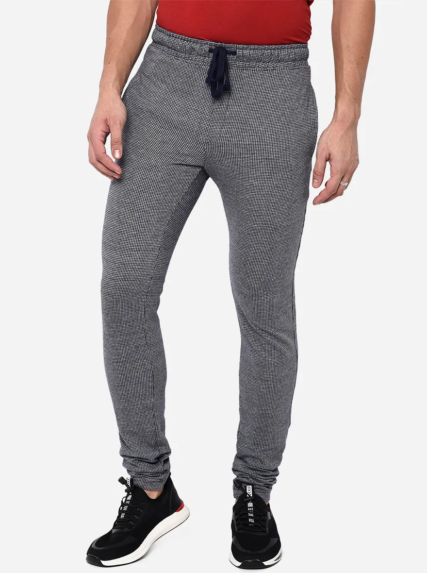 Light Grey Solid Regular Fit Track Pant | JadeBlue