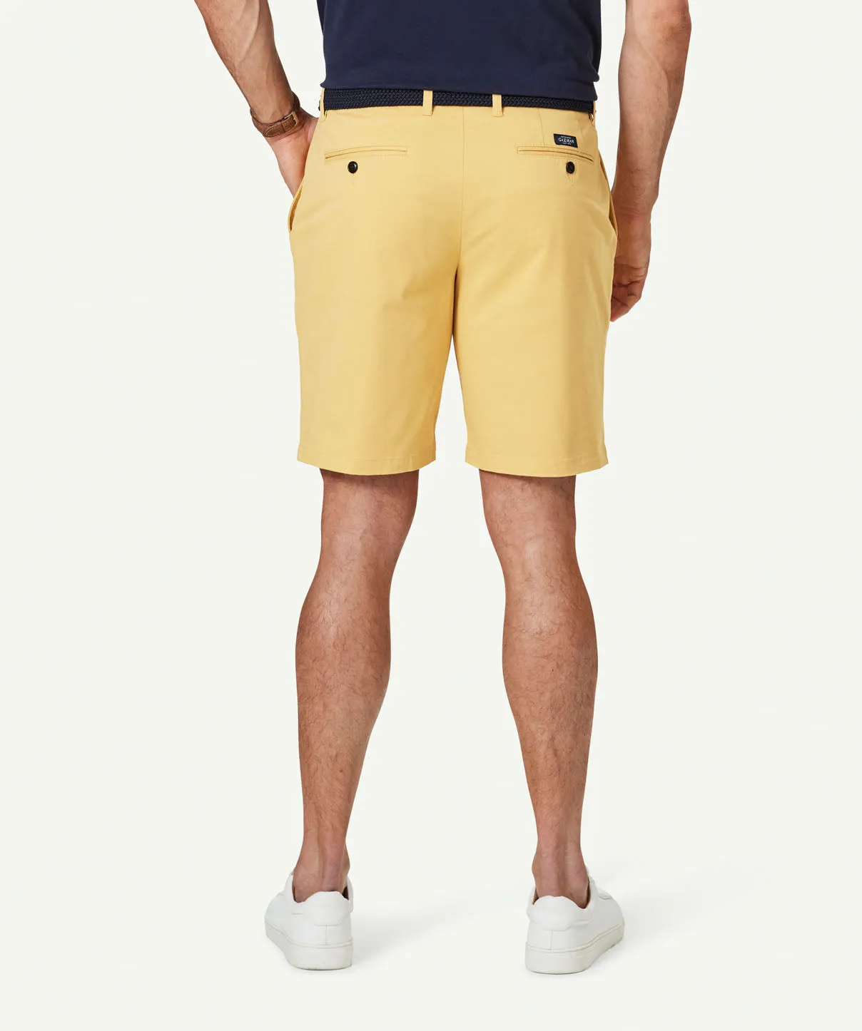 Luxurious Washed Twill Shorts