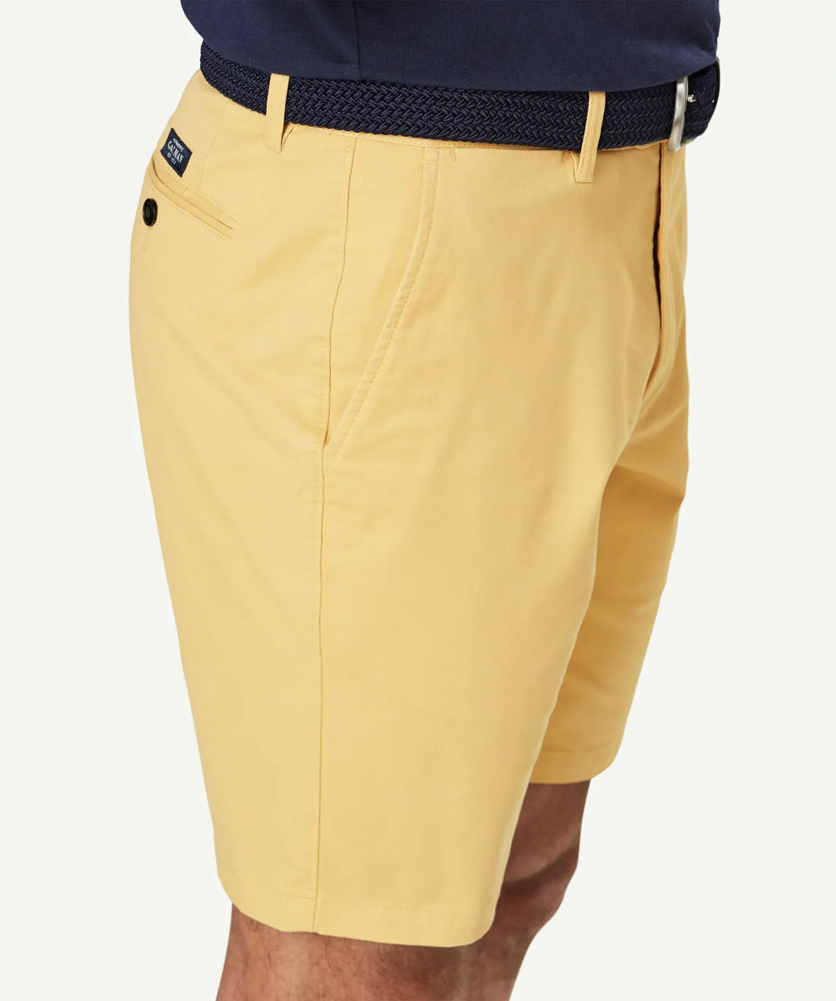 Luxurious Washed Twill Shorts