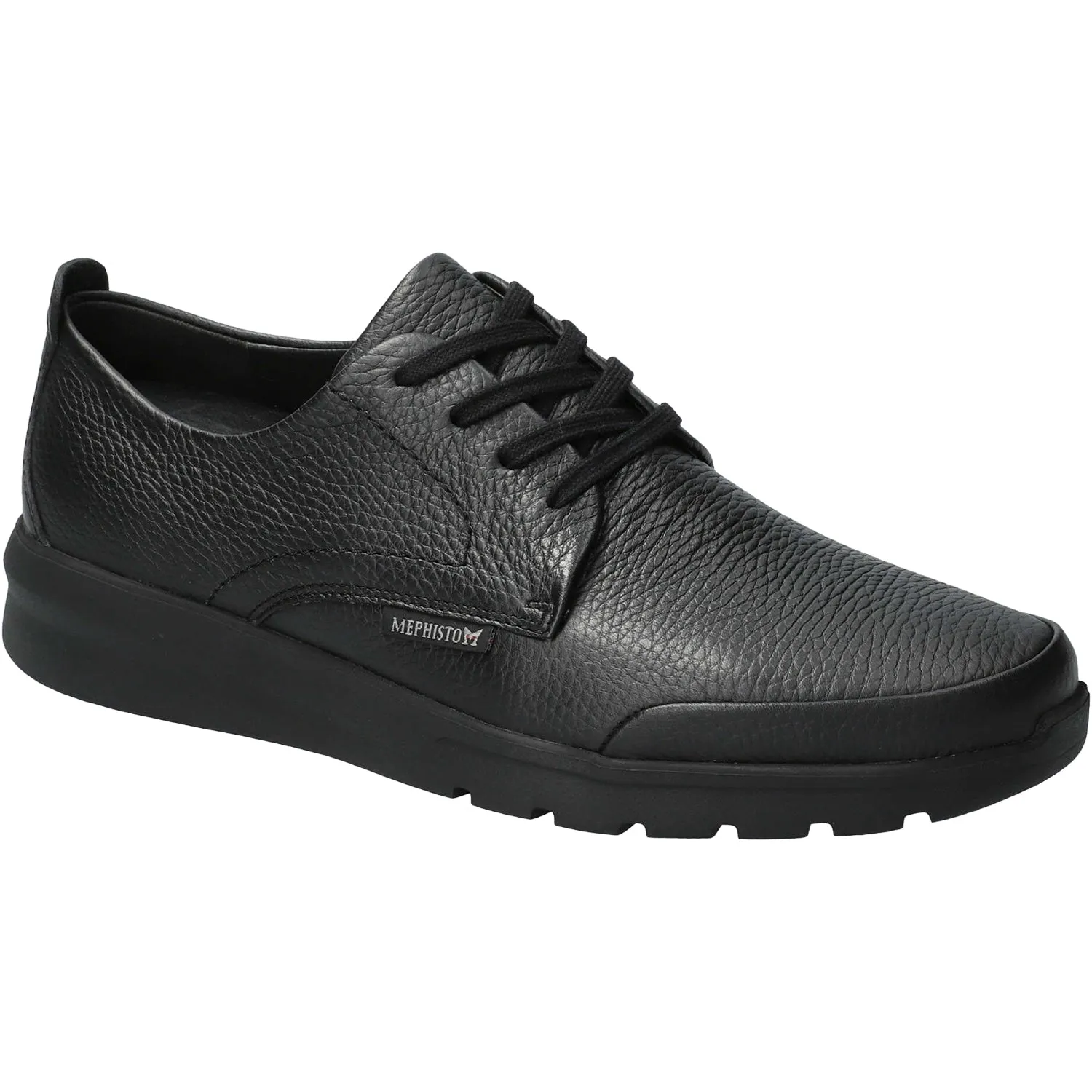 Men's Mephisto Walker Black Oregon Grained Leather
