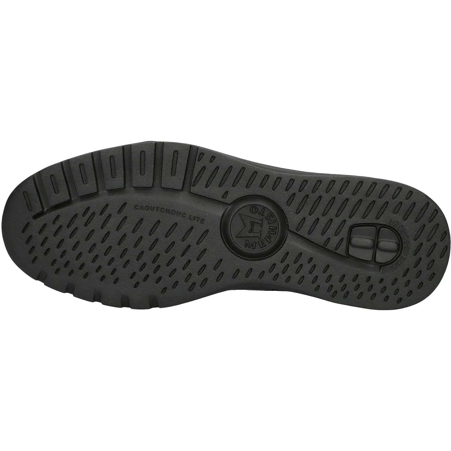 Men's Mephisto Walker Black Oregon Grained Leather