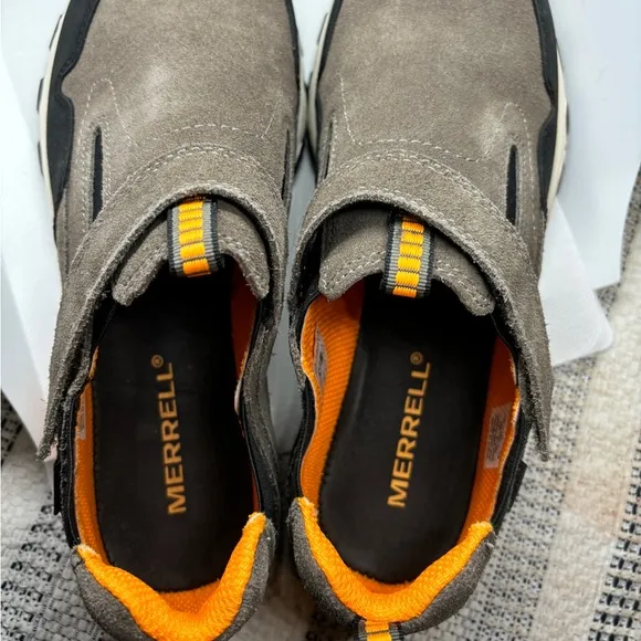 Merrell Free Roam Jungle Moc Moccasin Gunsmoke Shoes size 7M/UK 6/EUR 38M NWB