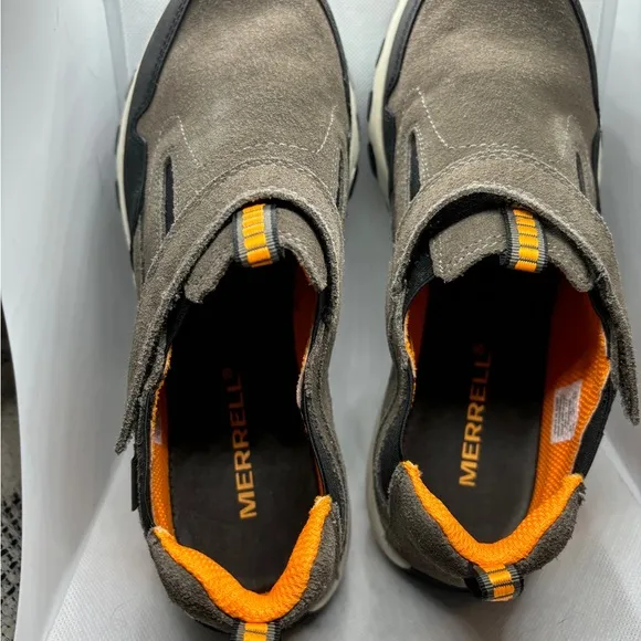 Merrell Free Roam Jungle Moc Moccasin Gunsmoke Shoes size 7M/UK 6/EUR 38M NWB