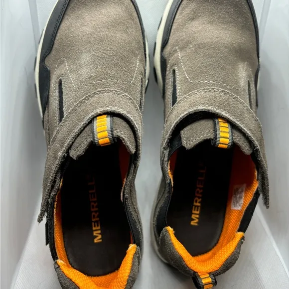 Merrell Free Roam Jungle Moc Moccasin Gunsmoke Shoes size 7M/UK 6/EUR 38M NWB