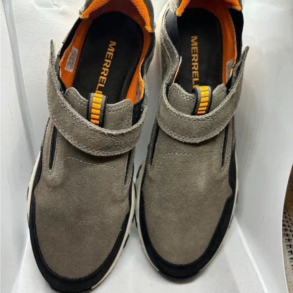 Merrell Free Roam Jungle Moc Moccasin Gunsmoke Shoes size 7M/UK 6/EUR 38M NWB