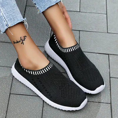 Mesh Women Casual Slip On Shoes
