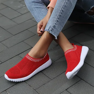 Mesh Women Casual Slip On Shoes