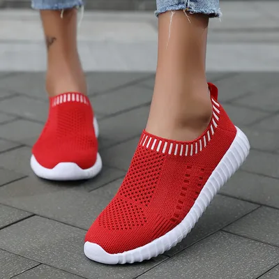 Mesh Women Casual Slip On Shoes