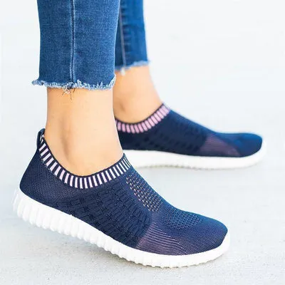 Mesh Women Casual Slip On Shoes