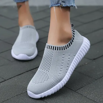 Mesh Women Casual Slip On Shoes