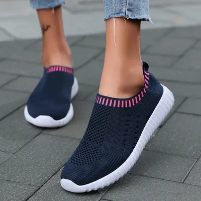 Mesh Women Casual Slip On Shoes
