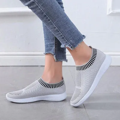 Mesh Women Casual Slip On Shoes