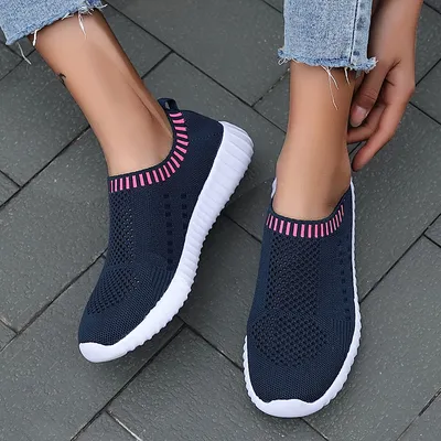 Mesh Women Casual Slip On Shoes