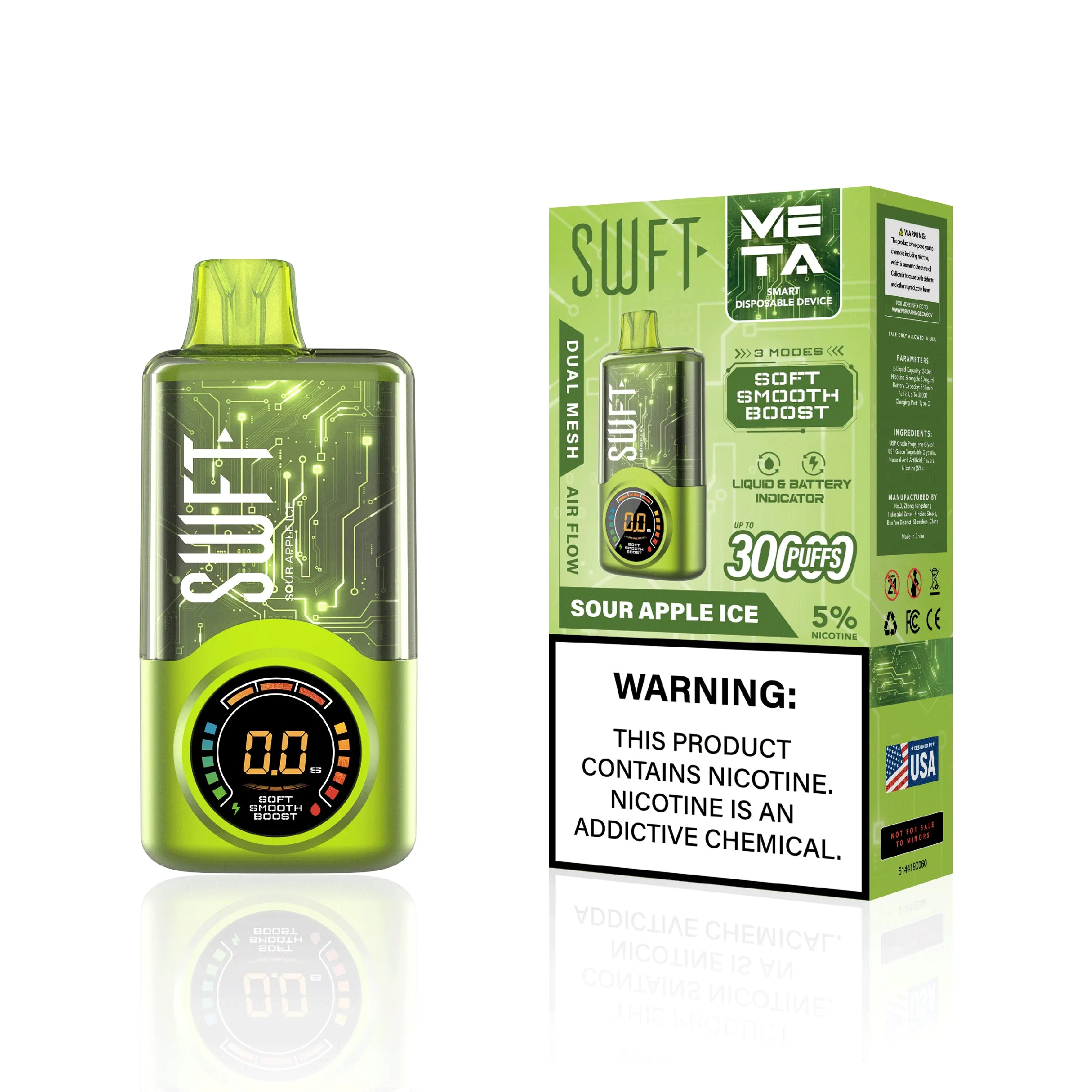 META Sour Apple Ice