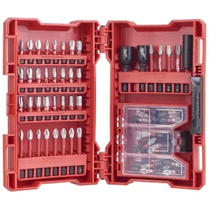 Milwaukee Impact Screwdriver Bit Set 70 Piece SHOCKWAVE Impact Duty in Case