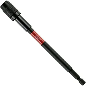 Milwaukee Locking Bit Holder 152mm Shockwave Impact Duty 1/4" Hex Shank