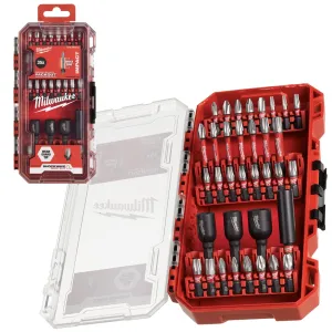 Milwaukee Screwdriver and Nut Driver Bit Set 35 Piece SHOCKWAVE Impact Duty