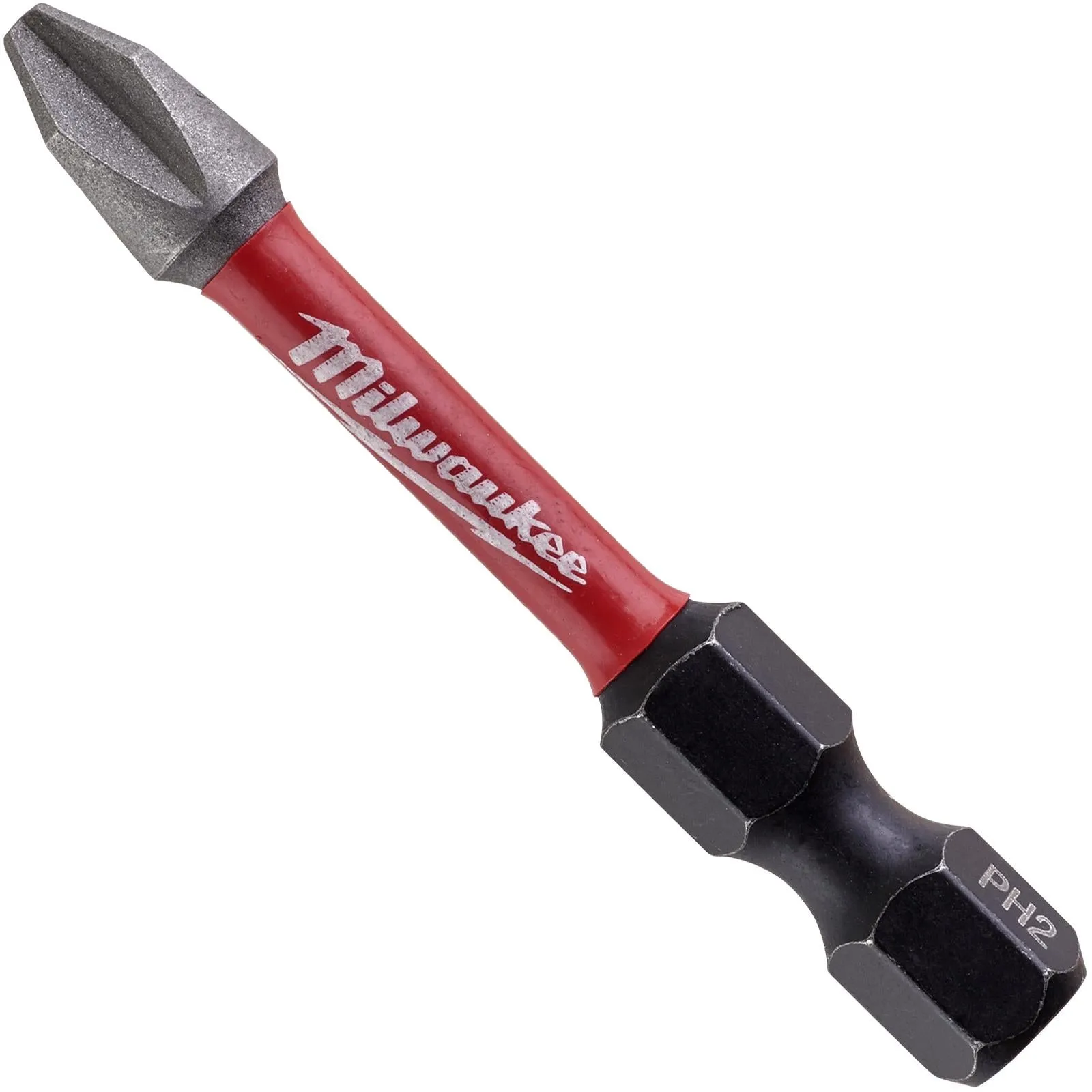 Milwaukee Shockwave Impact Duty Screwdriver Bits Phillips PH2 x 50mm Tic Tac Box 10 Pack