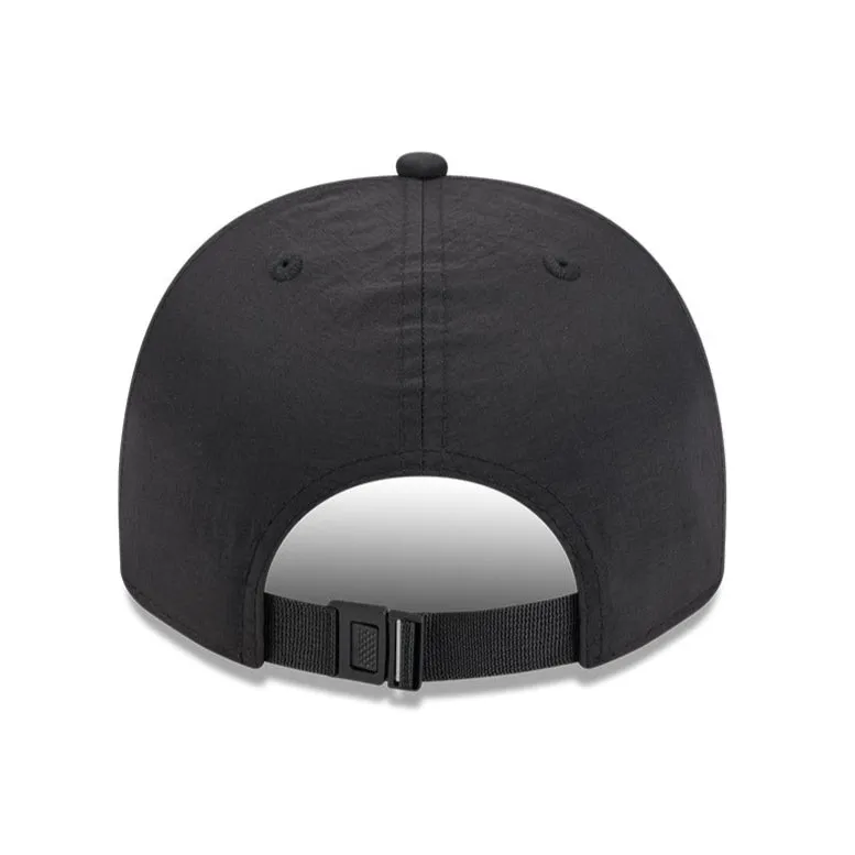 New Era Golfer Everyday Nylon Golden State Warriors Strapback Hat - Black