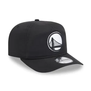 New Era Golfer Everyday Nylon Golden State Warriors Strapback Hat - Black