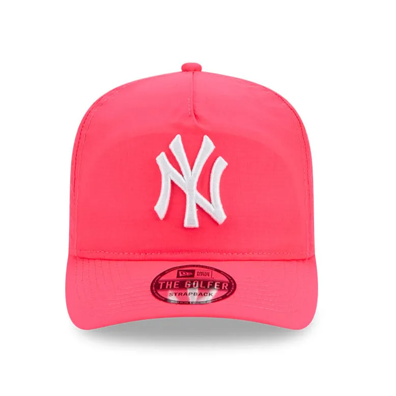 New Era Golfer Everyday Nylon New York Yankees Strapback Hat - Infrared