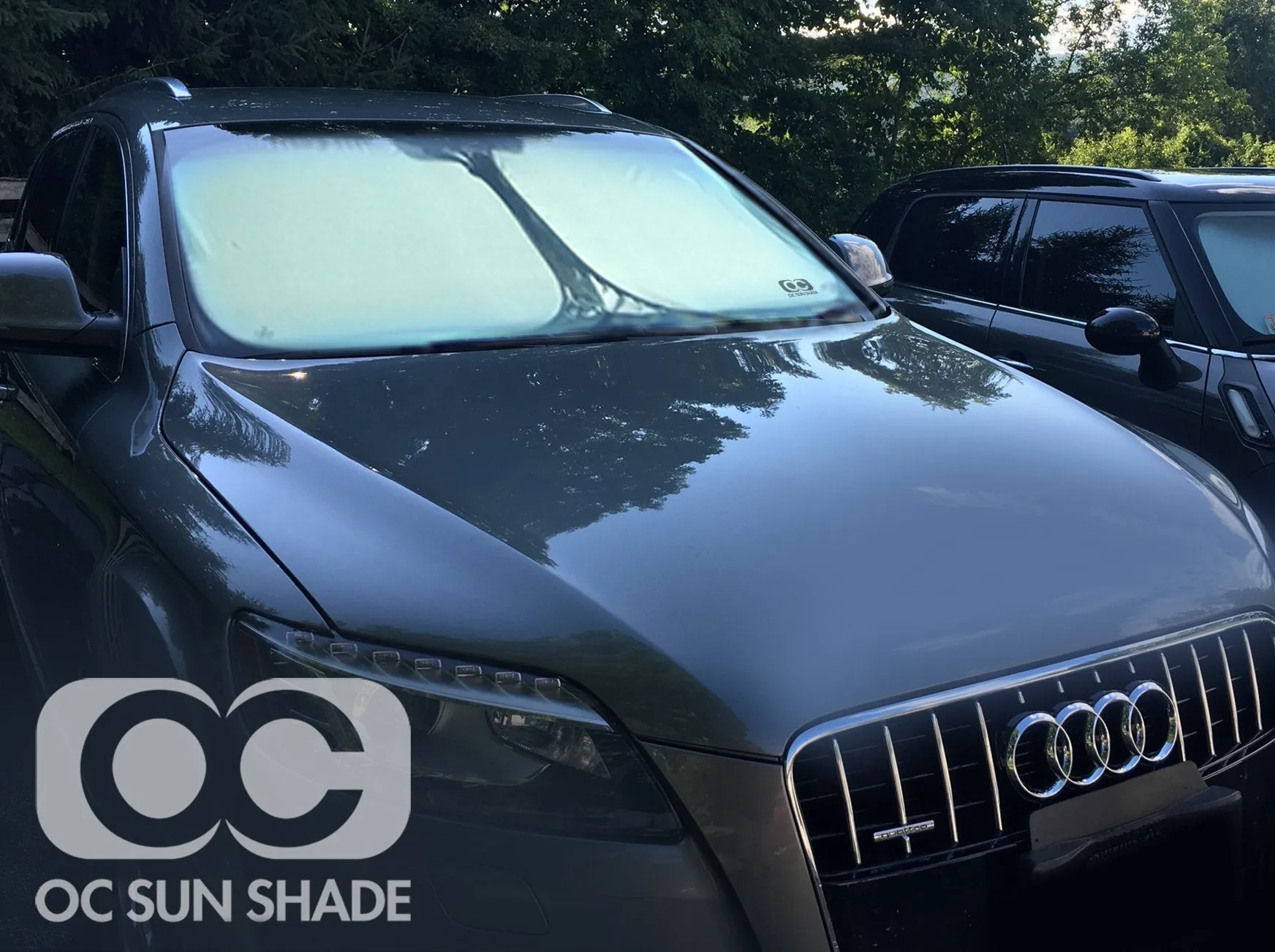 OC Sun Shade Vehicle Heat and UV Protector for 2022-2023 Audi RS 7 by MCarCovers